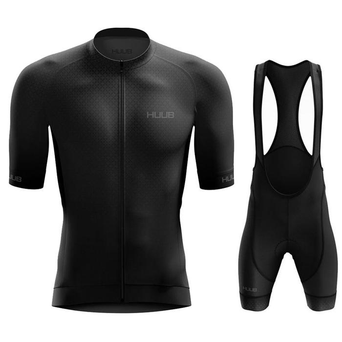 HUUB 2022 New Team Cycling Set Man Bike Jersey Short Sleeve Bicycle