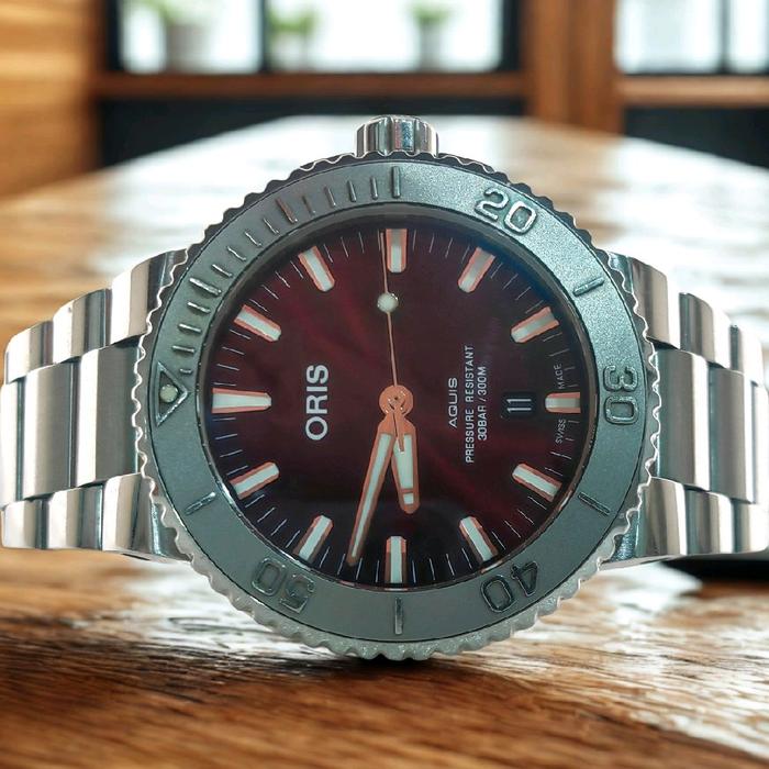 Oris Aquis Date Relief Jam Tangan Pria Automatic 42mm