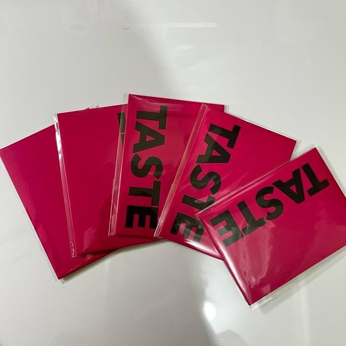 Trading card official HAECHAN TASTE sealed ready stock