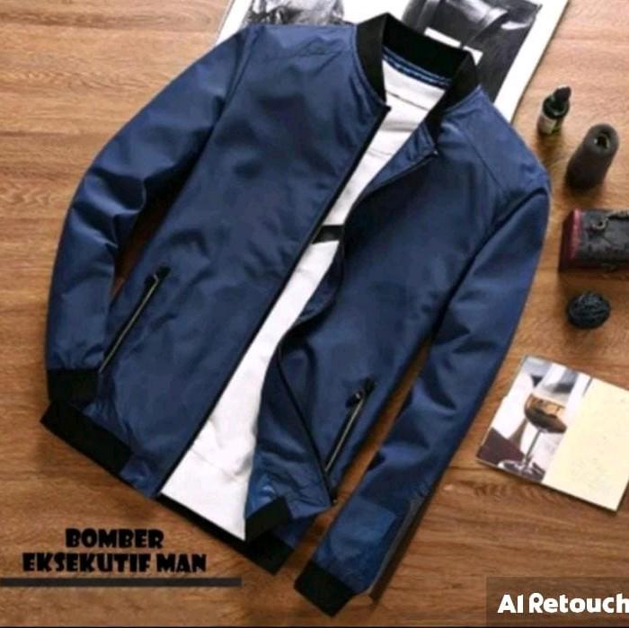 PREMIUM (READY) terjamin BOMBER EXSEKUTIF MAN_JAKET BOMBER PRIA_JAKET PARASUT PRIA Nyaman Simple_MAX