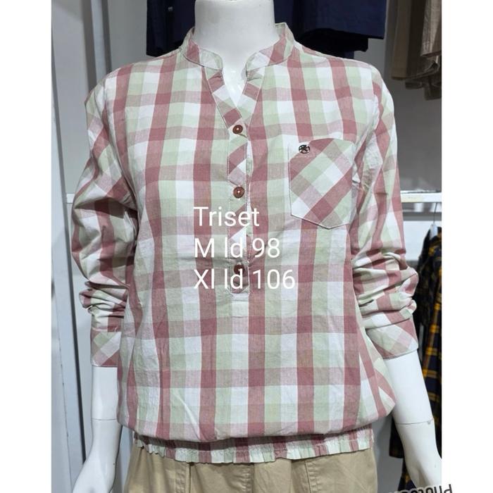 Blouse Triset Wanita Dewasa