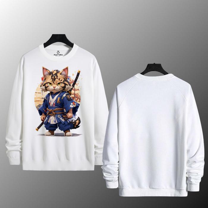 Olabamba Sweater Distro Samurai Cat SW CAT 09