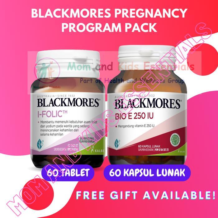 PROMO GUYS PAKET MATERNITY BLACKMORES I FOLIC 60 BLACKMORES BIO E 250 IU 60 PREMIUM