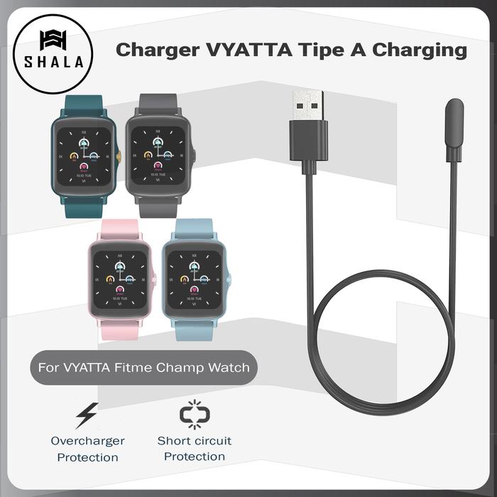 Kabel Charger Vyatta Champ Smartwatch Tipe A Charging