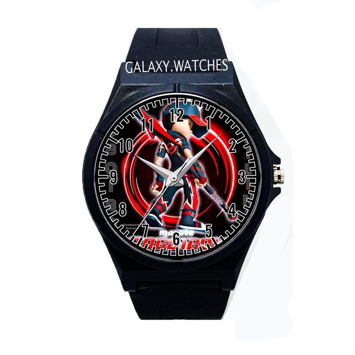 Jam Tangan Anak Cowok Bahan Rubber Anti Air Karakter Bleach
