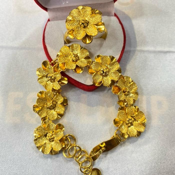 Set gelang kendari emas penang