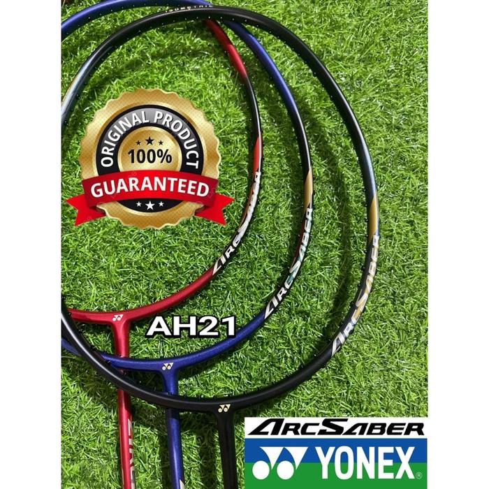 [ ORIGINAL ] Raket Badminton Yonex ARC Saber 1 FEEL CLEAR ABILITY 100% Original Sudah Terpasang Sena