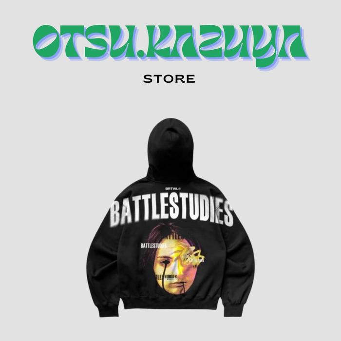 BRTWL HOODIE BOXY OVERSIZE BATTLESTUDIES Unisex hoodie shutdown