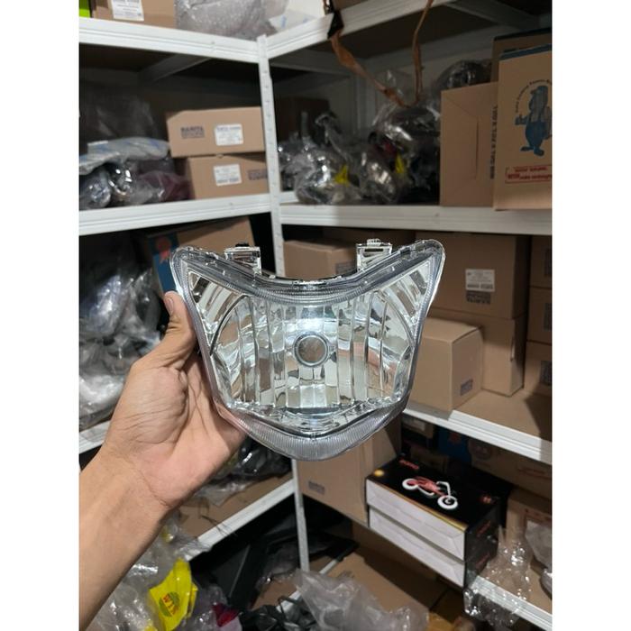 reflektor + mika lampu depan honda revo fi revo fit injeksi