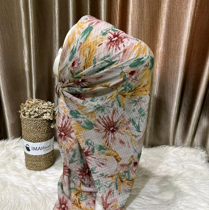 segi4 viney dobby mhotif imah scarf mhotif abstrak