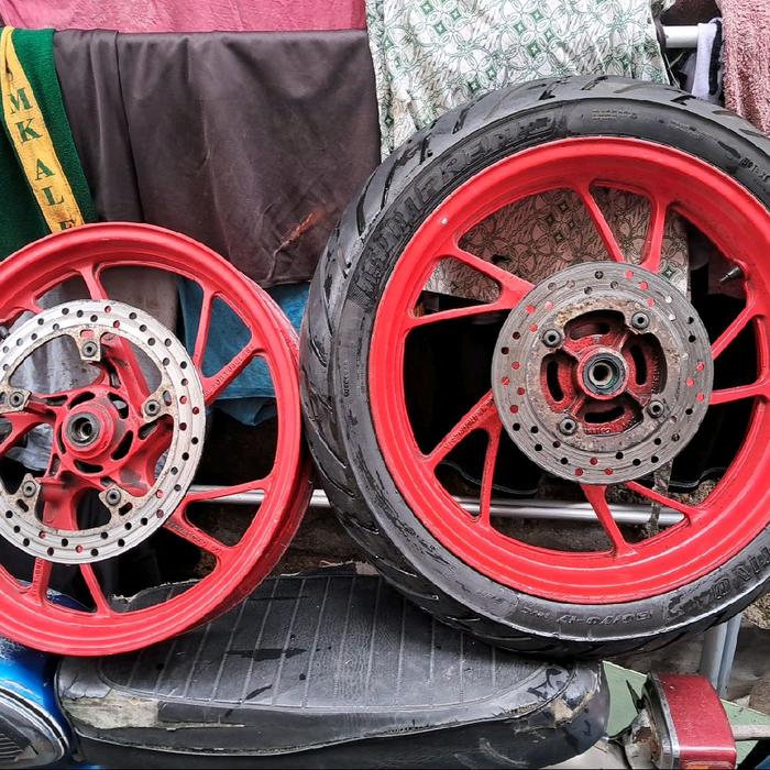 Velg Cbr 150 r facelift cb 150r face lift pelek racing palang original ori copotan standar kelengkap