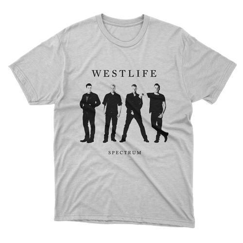 promo KAOS BOYBAND - WESTLIFE - SPECTRUM - TSHIRT WESTLIFE