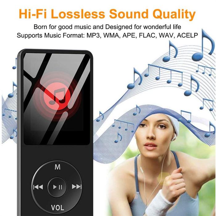 Pemutar Mp3 Mini Mp4 E-book, Pena Rekaman Radio Fm Multifungsi
