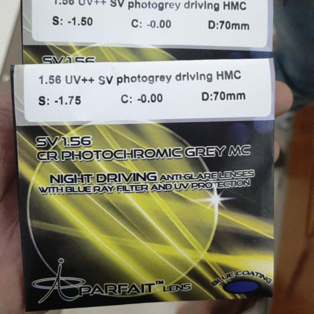 Lensa Night Driving Blueray Photochromic