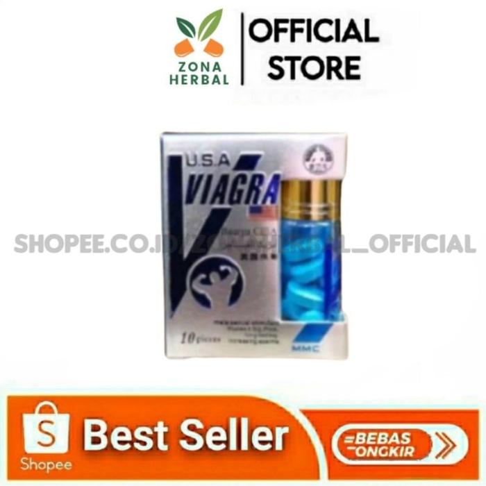 Code-VIAGRA MMC Original 10 Pils Penambah Stamina Pria Herbal Mmc