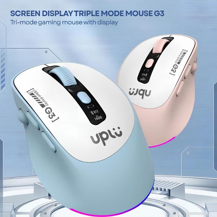 UPLU Keyboard Mouse Gaming Wired Combo Set H300 Silent Click For PC Laptop
