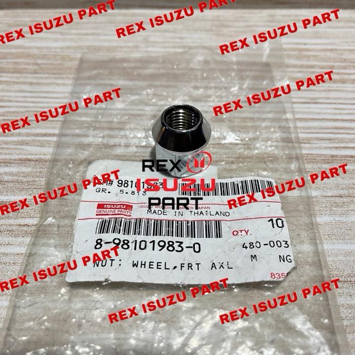 MUR BAUT RODA ISUZU TRAGA DMAX MUX ORIGINAL ISUZU