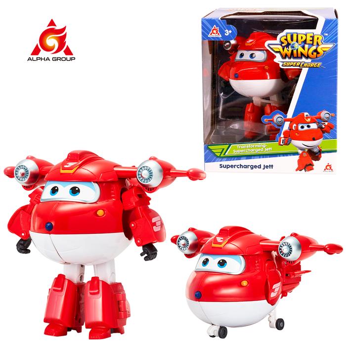 Super Wings 5 Inches Transforming Jett Dizzy Donnie Deformation Airplane Robot Action Figures Transf