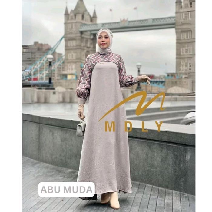 jeema dress by mdly /gamis jumbo mdly /gamis lebaran mdly