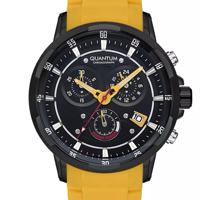 Quantum PWG714.654 Jam Tangan Pria Chronograph Rubber Strap