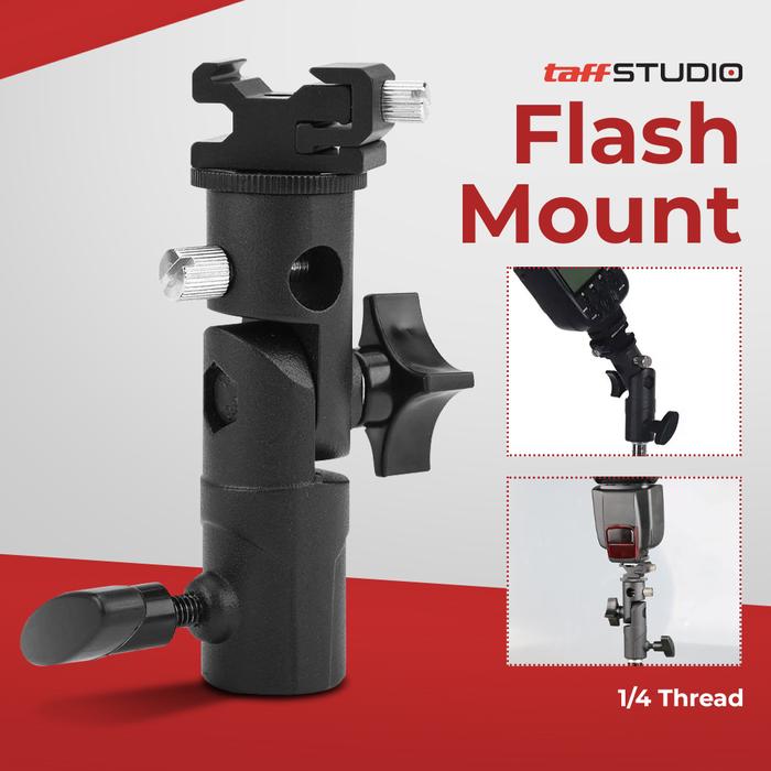 Kaluku Mall | Hot Shoe Flash Camera | Swivel Tripod Adapter | Aksesoris Kamera