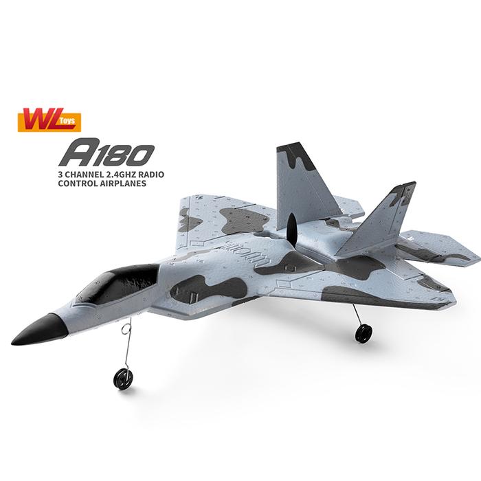 WLtoys XK A180 RC Plane 2.4G 3CH 6-Axis Gyro Remote Control Aircraft