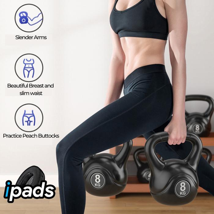 TERLARIS KettleBell 4 KG Barbell 4 KG/ Dumbell 4kg / Barbel 4kg / Dumbell 4kg Weight Lifting Barbel