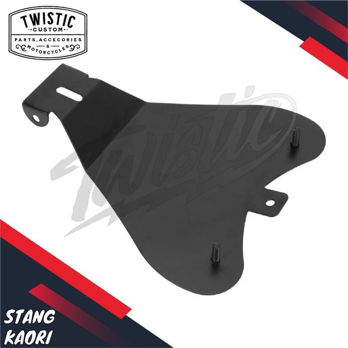 Plat Alas Jok Single Seat Motor Custom Chopper Bobber Universal L1