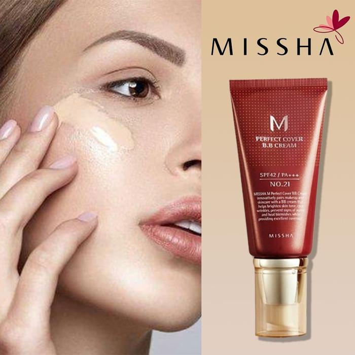 MISSHA PERFECT COVER All Skin BB CREAM SPF42/PA+++ (50ML) perfect high coverage foundation long last