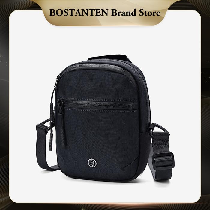 Bostanten Tas Selempang Pria Tas Sling Bag Pria Hitam/Coklat/Hijau/Biru BSB1025310