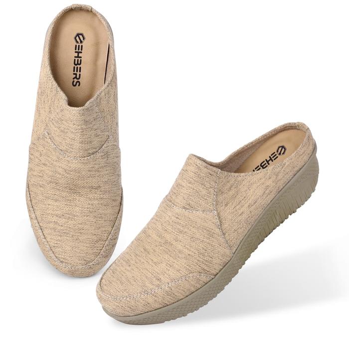 EHBERS Sepatu Bustong Wanita Terbaru Cream EH 021