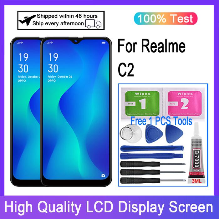 Original For Realme C2 RMX1941 RMX1945 LCD Display Touch Screen