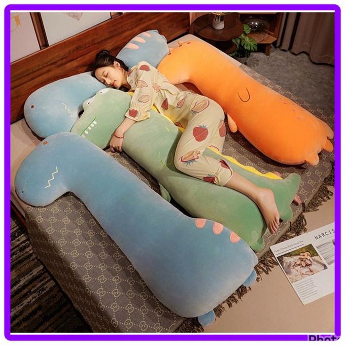 Boneka Bantal Guling Crocodile / guling jumbo / guling dinosaurus / Guling karakter