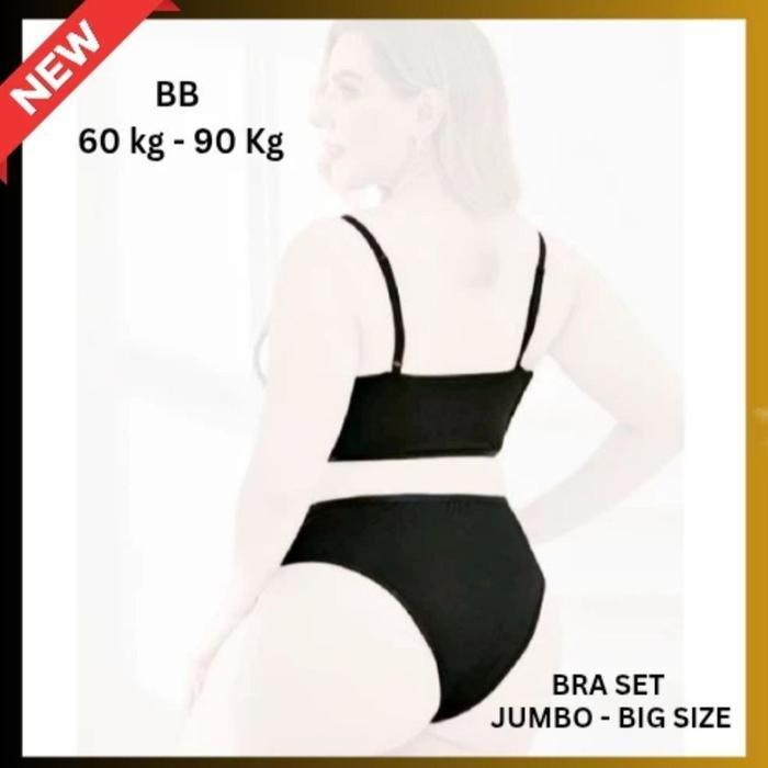 Lingerie Sexy Bra Set BIG SIZE JUMBO BESAR XL-4XL Premium