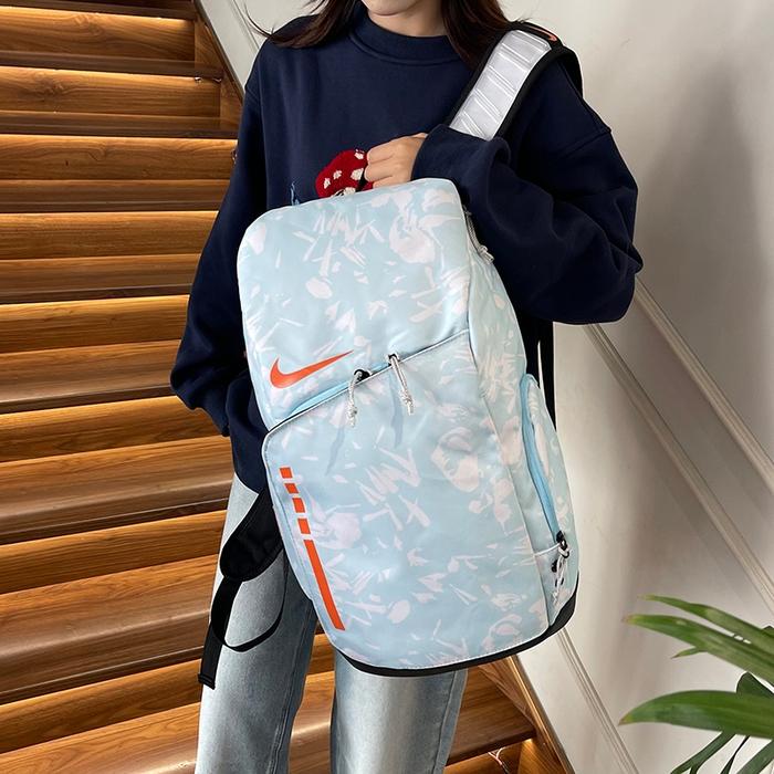 Ready- 【100% Original】Nike Tas Laptop Ransel Tahan Air untuk Luar Ruangan Tas Sekolah Ransel Pria Ra