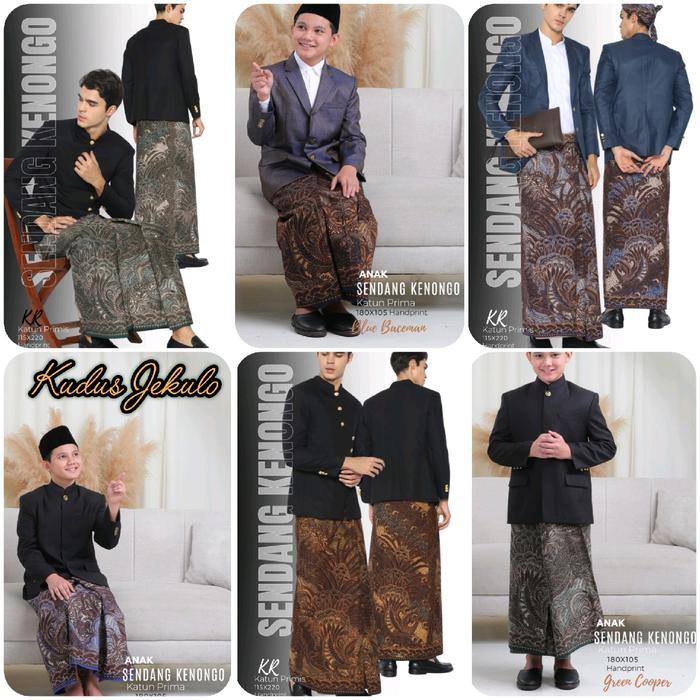 Sarung SENDANG KENONGO/Couple /alhazmiofficial/Sarung Batik Alhazmi / Sarung Khas Kudusan / Sarung P