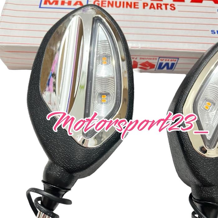 Terlaris Spion Led Lampu Sein MHA Beat Vario 125 Vario 150 160 Mio Jupiter Vixion Nmax Genio Scoopy 