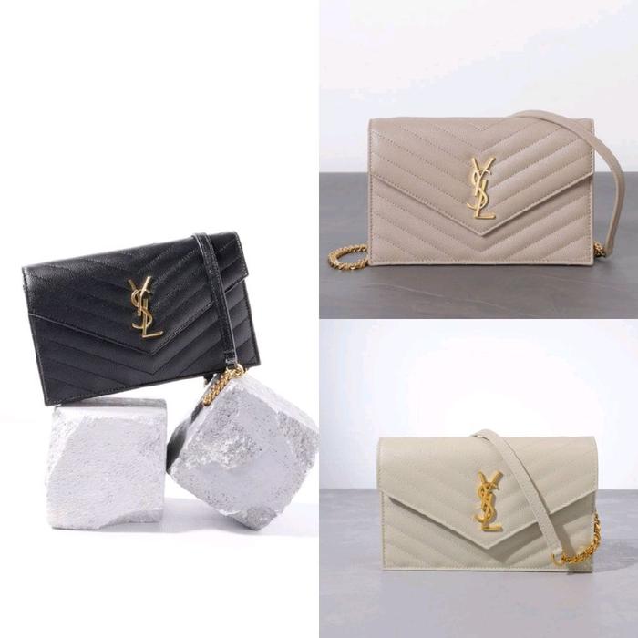 YSL Saint Laurent Wallet on Chain WOC 19cm