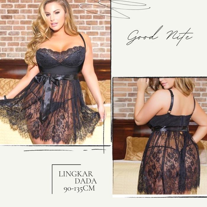 Lingerie Wanita JUMBO / Lingerie Cosplay / Lingerie Sexy Jumbo / Lingerie Transparan / Lingerie Big