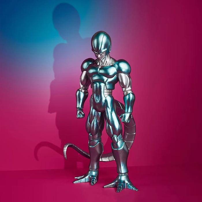 30cm Dragon Ball Z Action Figure Frieza Metal Cooler Figure PVC