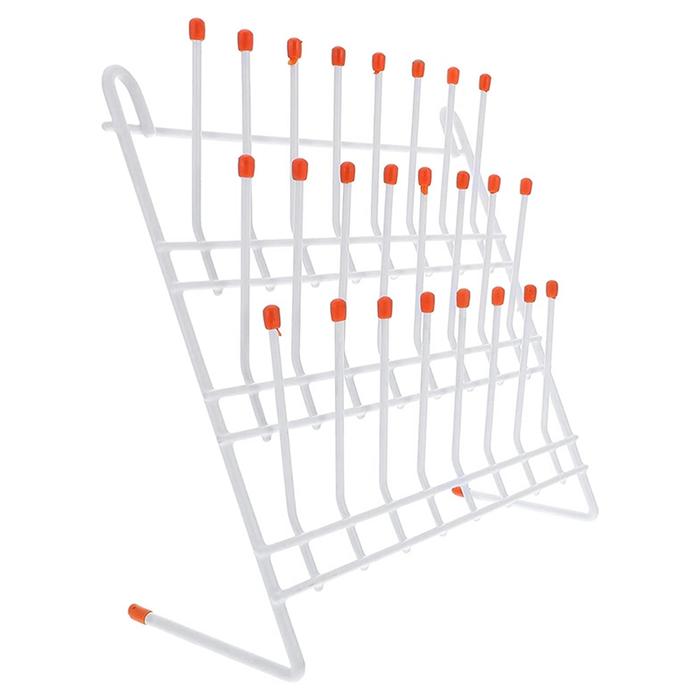 Lab Drying Rack 24 Pegs Lab Glassware Rack Wire Glassware Drying Rack