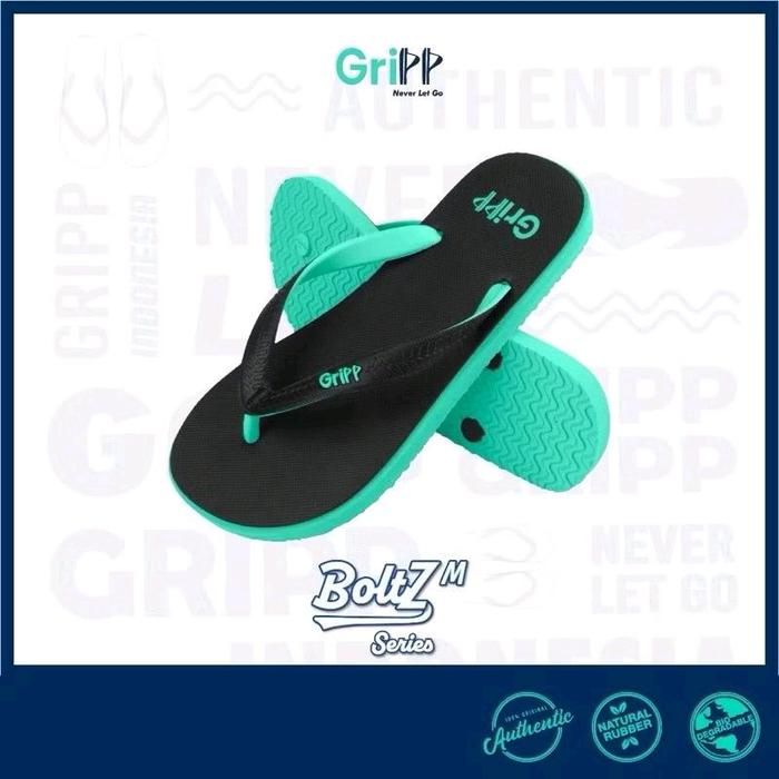 Sandal Jepit/ Sandal Unisex/ Sandal Jepit Pria/ Sandal Original Fipper Gripp Black Series