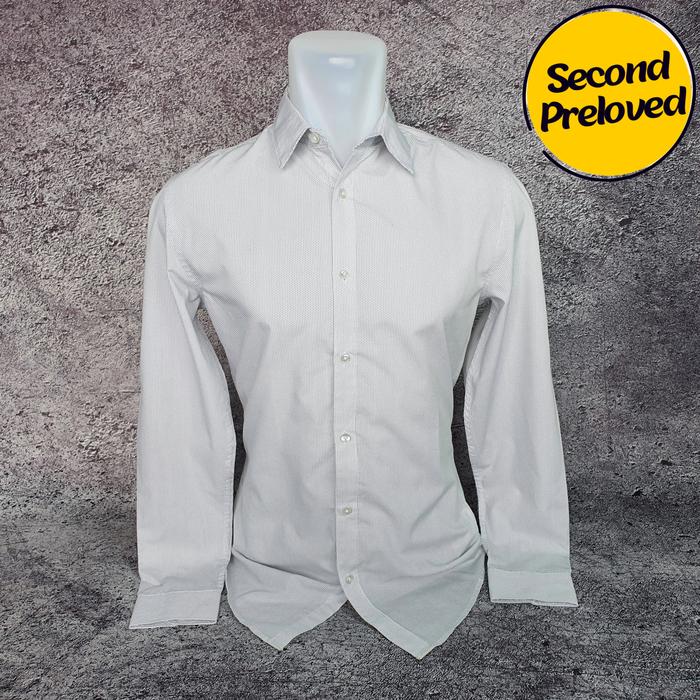Baju Kemeja Panjang H&M - Size S / Lebar 50 cm - Original - Second