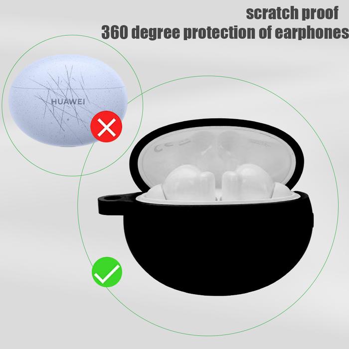 Wireless Bluetooth Earphone Liquid Silicone Cover For Huawei Freebuds