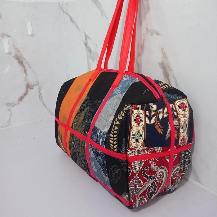 Tas Belanja Tas Laundry Tas Batik Travel Bag Tas Jogja Model Oval Riens Collections