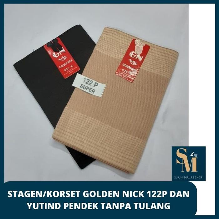 STAGEN/KORSET GOLDEN NICK 122P DAN YUTIND PENDEK TANPA TULANG / korset tari anak