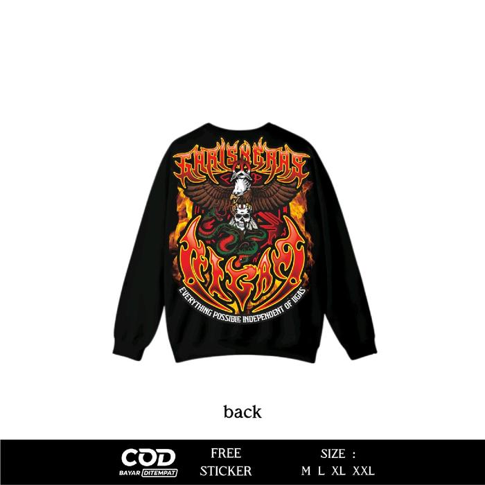 Sweater Pagar Nusa Garis Keras Ligas GE4