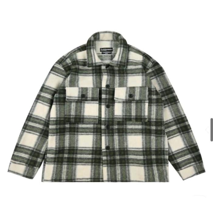 Jaket Flanel tebal bahan woll