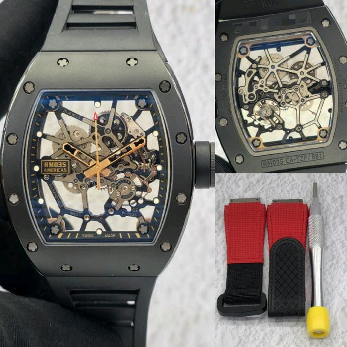 Dr.Jam II RM RM035 035 AMERICAS ZF BLACK ROSEGOLD 43MM TOP TIER 5