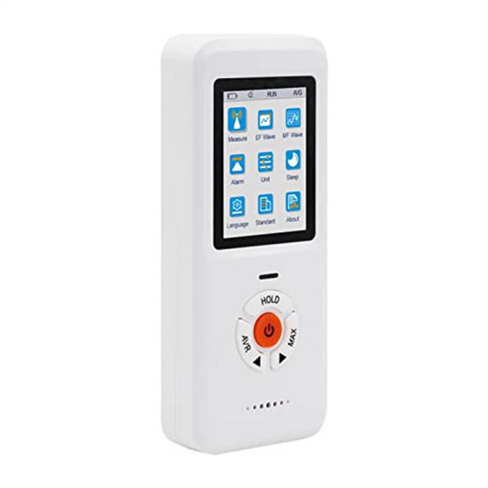 EMF Meter,3In1 Rechargeable Electromagnetic Field Radiation Detector for EF RF MF,Handheld Digital E